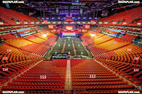 Seat views from american airlines arena 